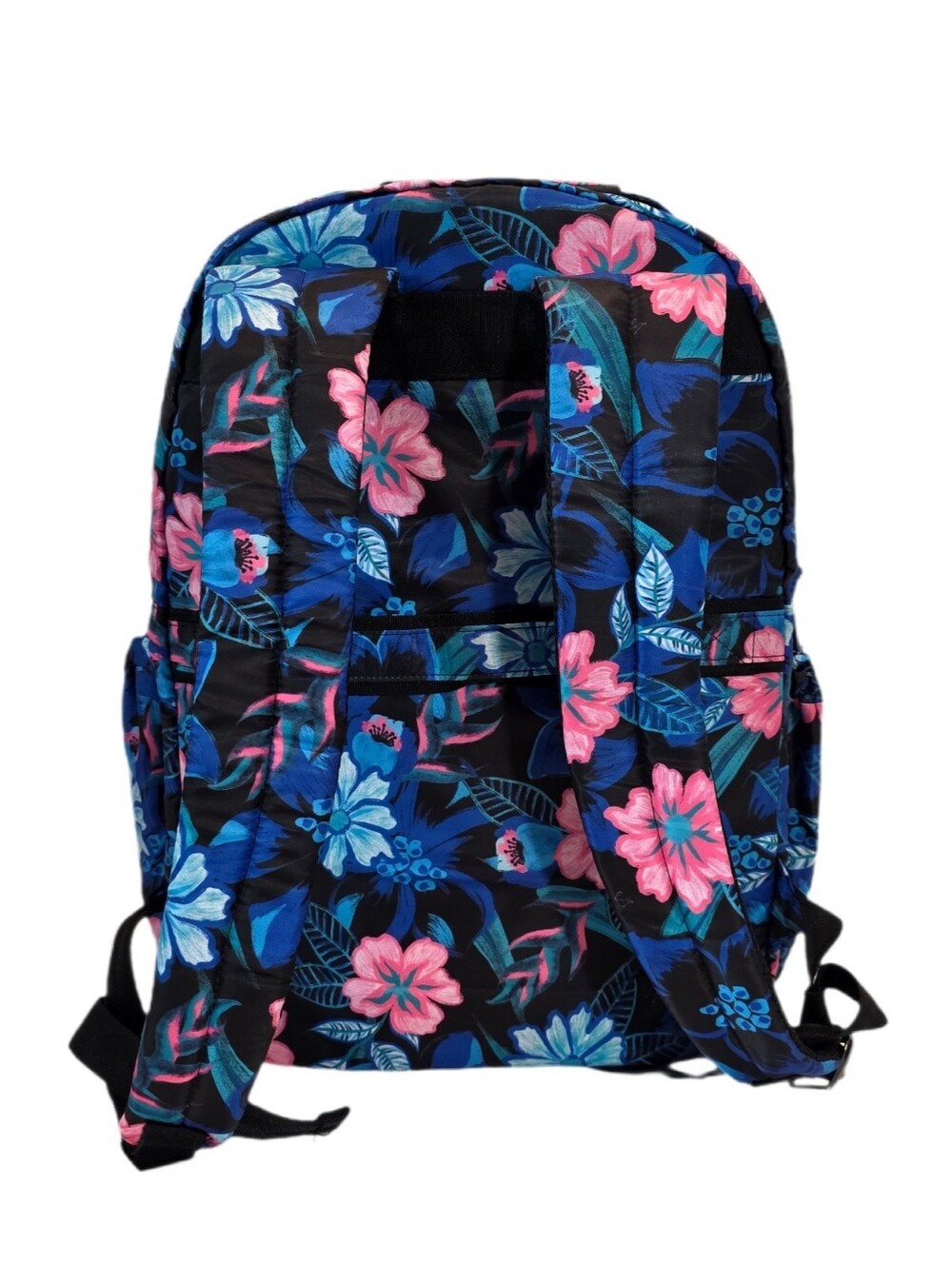 Lug Puddle Jumper Backpack - Black with Pink & Blues Floral - NWT - Picture 4 of 12